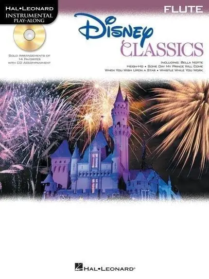 Cover: 9781458415967 | Disney Classics for Flute Instrumental Play-Along Pack -...