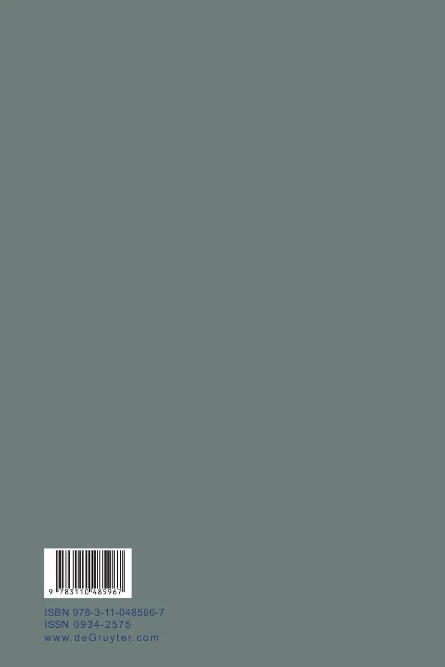 Rückseite: 9783110485967 | War and Ethics in the Ancient Near East | C. L. Crouch | Taschenbuch