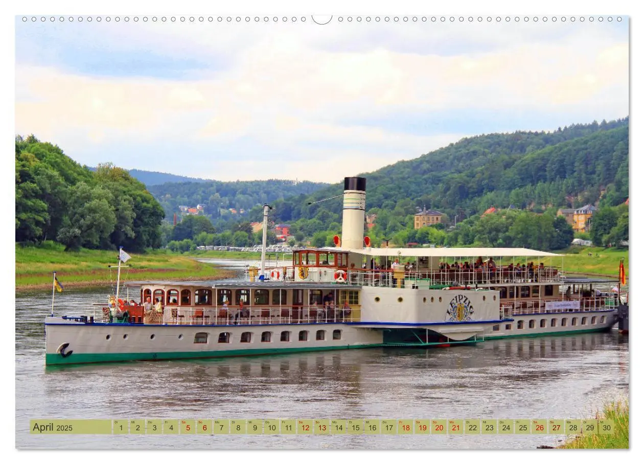 Bild: 9783383975967 | Seitenraddampfer - In Sachsen von Königstein bis Bad Schandau...