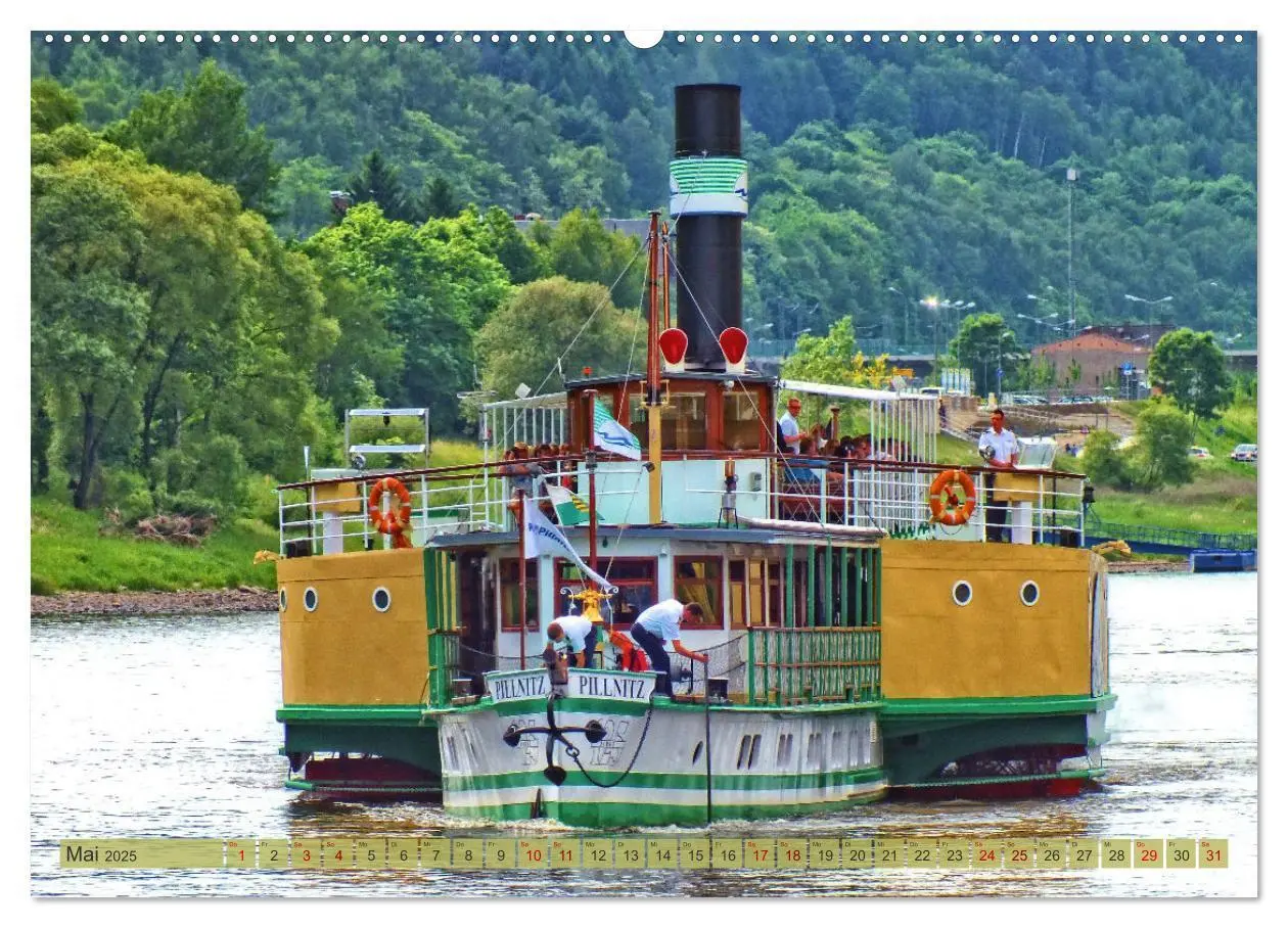 Bild: 9783383975967 | Seitenraddampfer - In Sachsen von Königstein bis Bad Schandau...