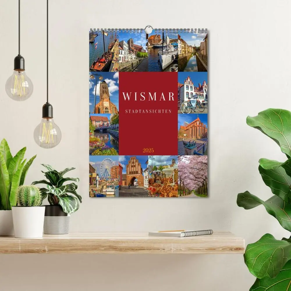 Bild: 9783457155967 | Wismar Stadtansichten (Wandkalender 2025 DIN A3 hoch), CALVENDO...