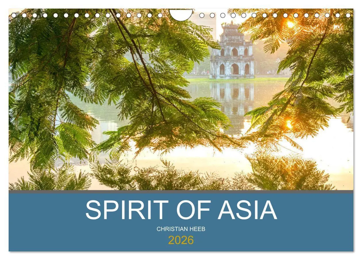 Cover: 9783457775967 | Spirit of Asia (Wandkalender 2026 DIN A4 quer), CALVENDO...