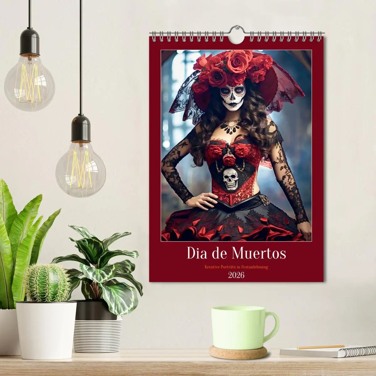 Bild: 9783516315967 | Dia de Muertos Kreative Porträts in Festanlehnung (Wandkalender...