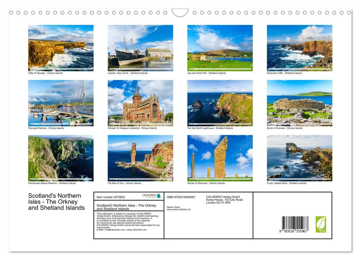 Bild: 9783516555967 | Scotland's Northern Isles - The Orkney and Shetland Islands (Wall...