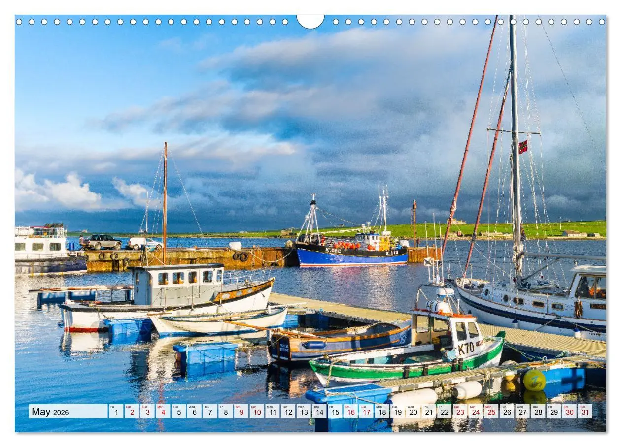 Bild: 9783516555967 | Scotland's Northern Isles - The Orkney and Shetland Islands (Wall...
