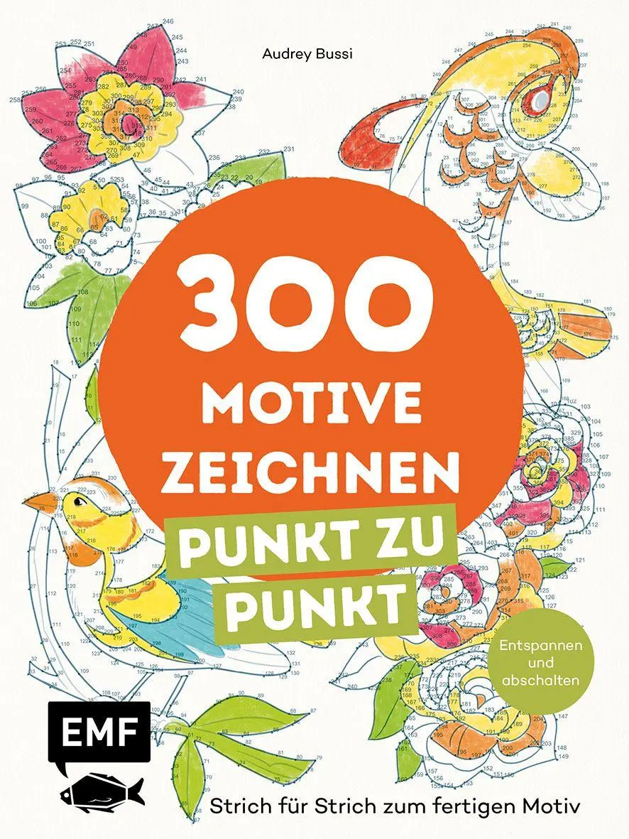 300 Motive zeichnen - Punkt zu Punkt - Neuware