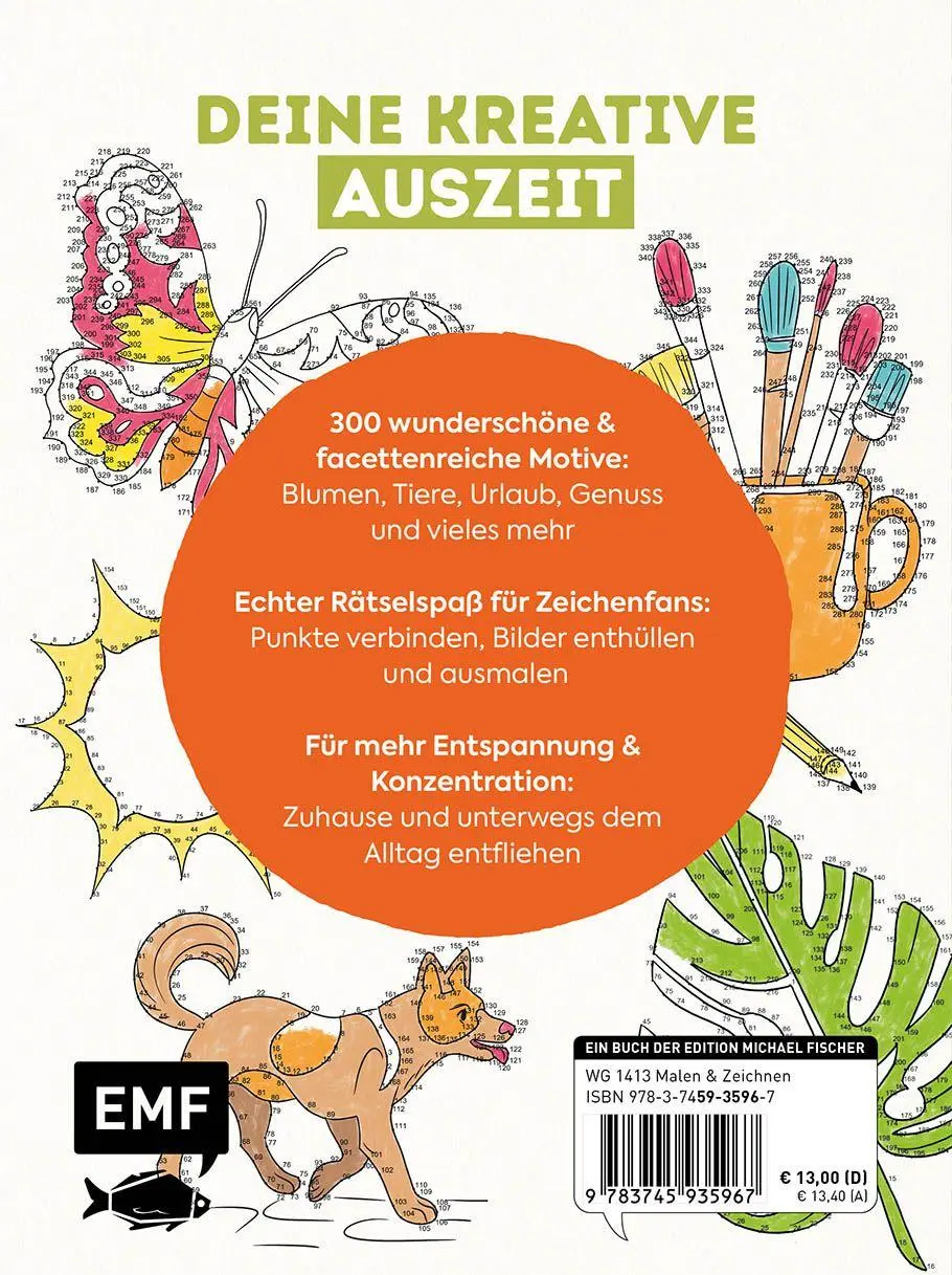 Bild: 9783745935967 | 300 Motive zeichnen - Punkt zu Punkt | Audrey Bussi | Taschenbuch
