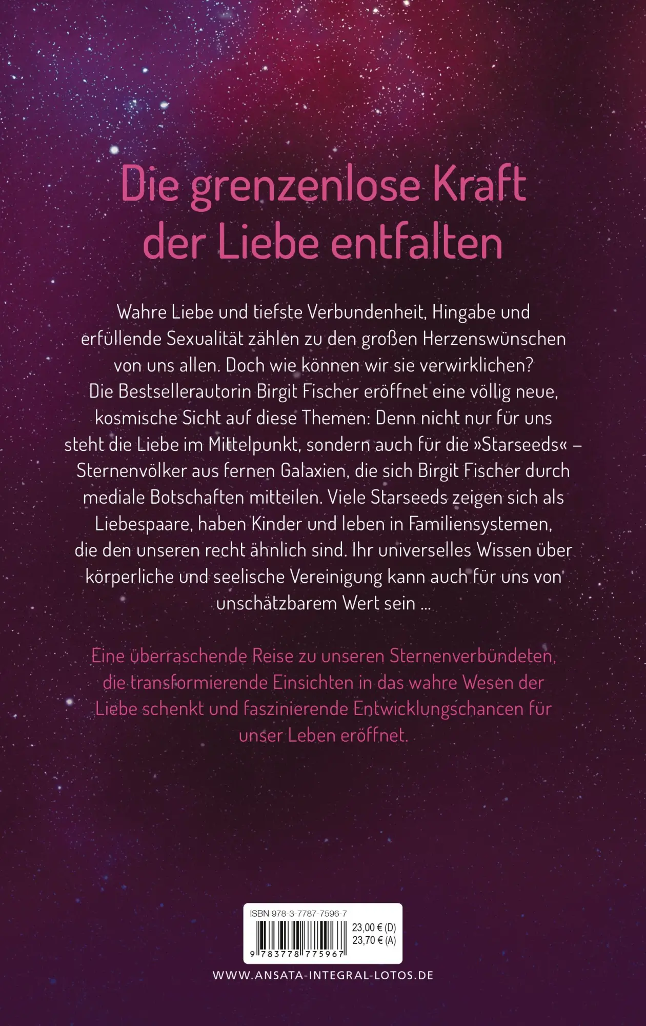 Bild: 9783778775967 | Starseeds-Love | Die höheren Ebenen der Liebe. SPIEGEL-Bestseller