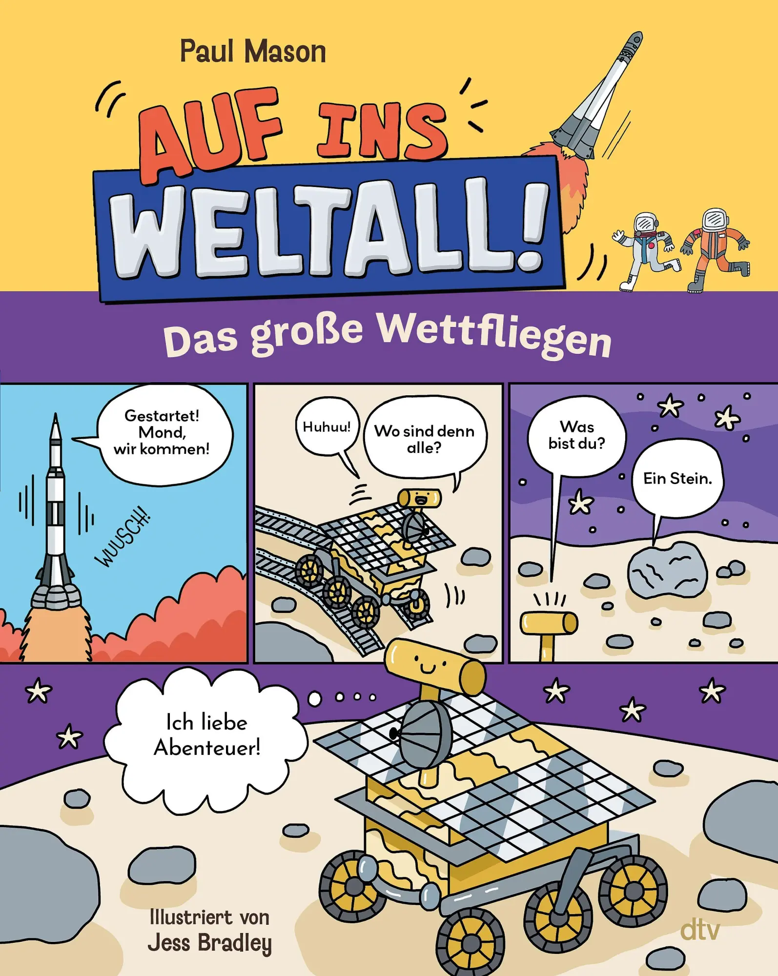 Cover: 9783423766067 | Auf ins Weltall! - Das große Wettfliegen | Paul Mason | Buch | 48 S.