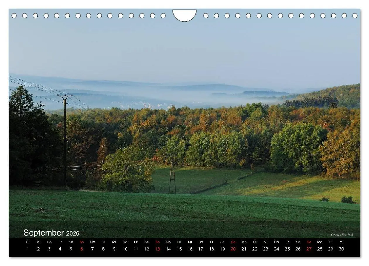 Bild: 9783516066067 | Kreis Siegen-Wittgenstein (Wandkalender 2026 DIN A4 quer), CALVENDO...