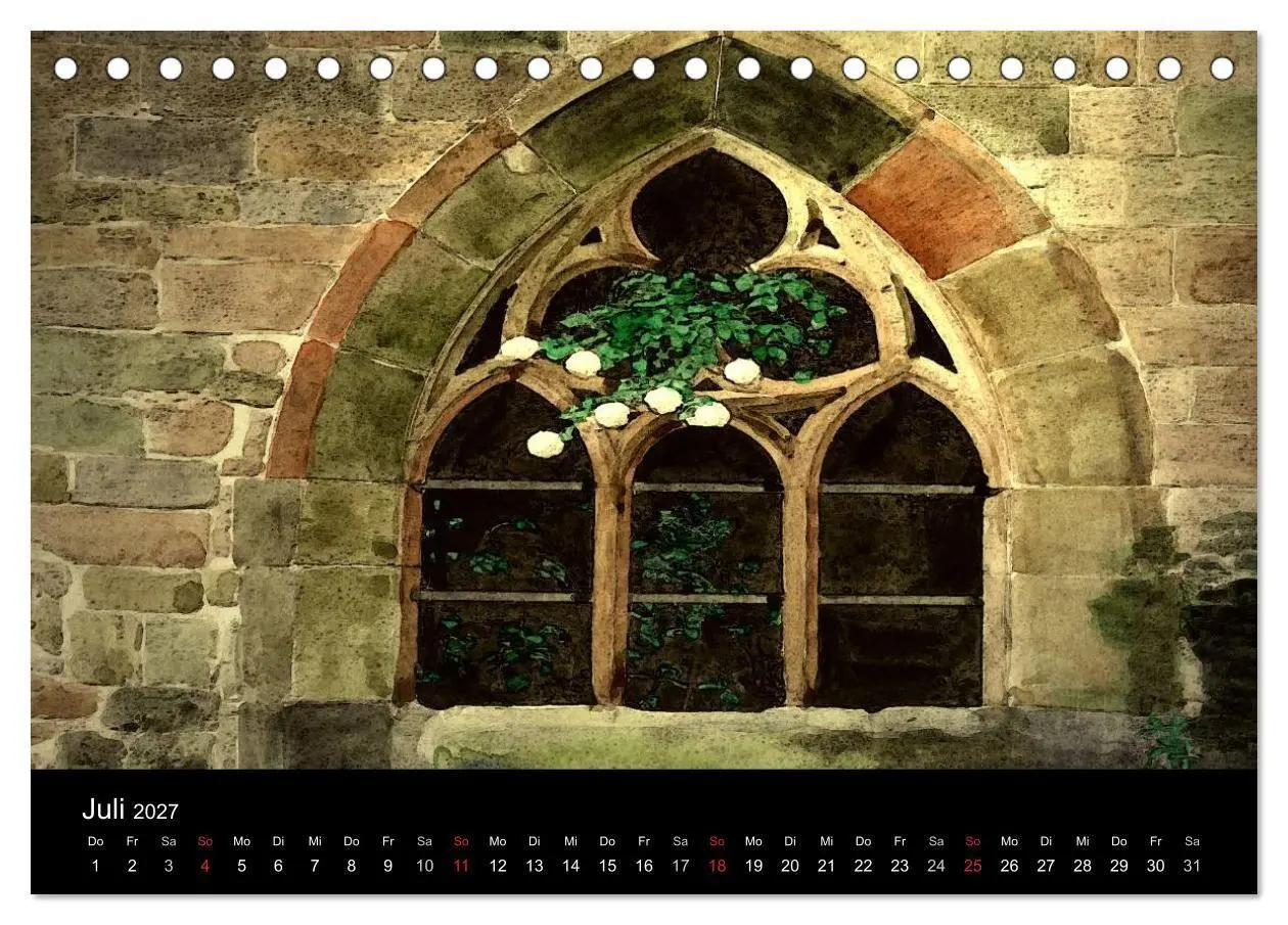 Bild: 9783594116067 | Deutschland in Aquarell (Tischkalender 2027 DIN A5 quer), CALVENDO...
