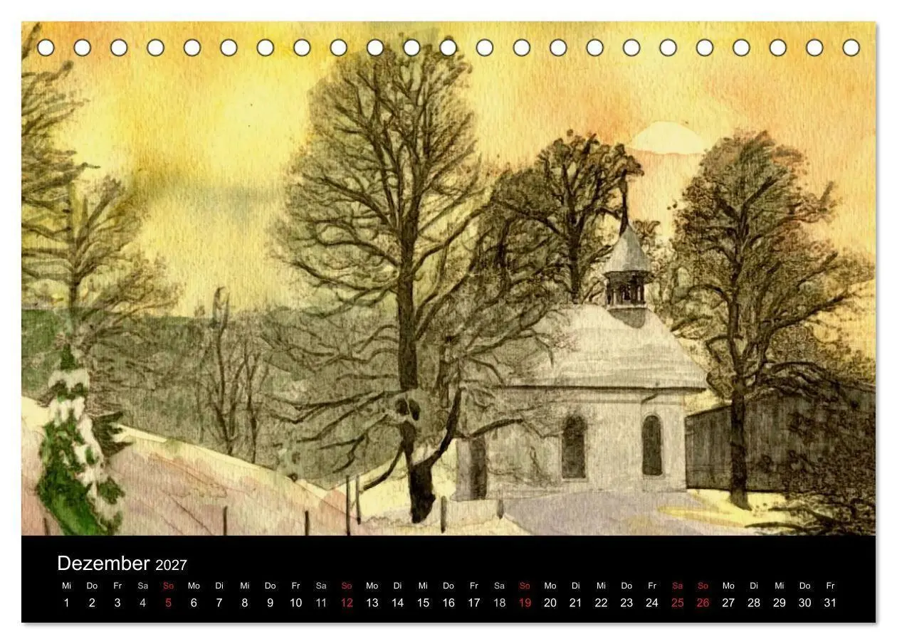 Bild: 9783594116067 | Deutschland in Aquarell (Tischkalender 2027 DIN A5 quer), CALVENDO...