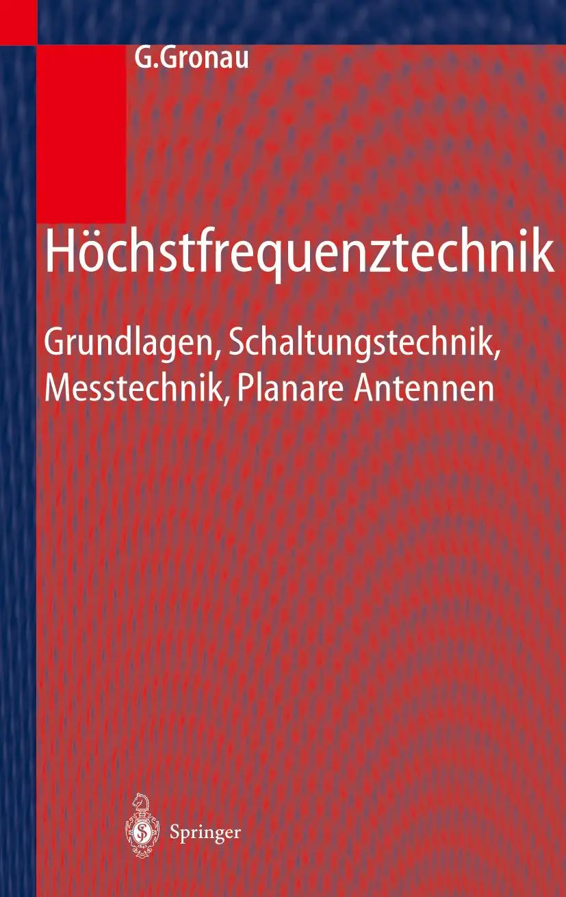 Cover: 9783642626067 | Höchstfrequenztechnik | Gregor Gronau | Taschenbuch | xvi | Deutsch