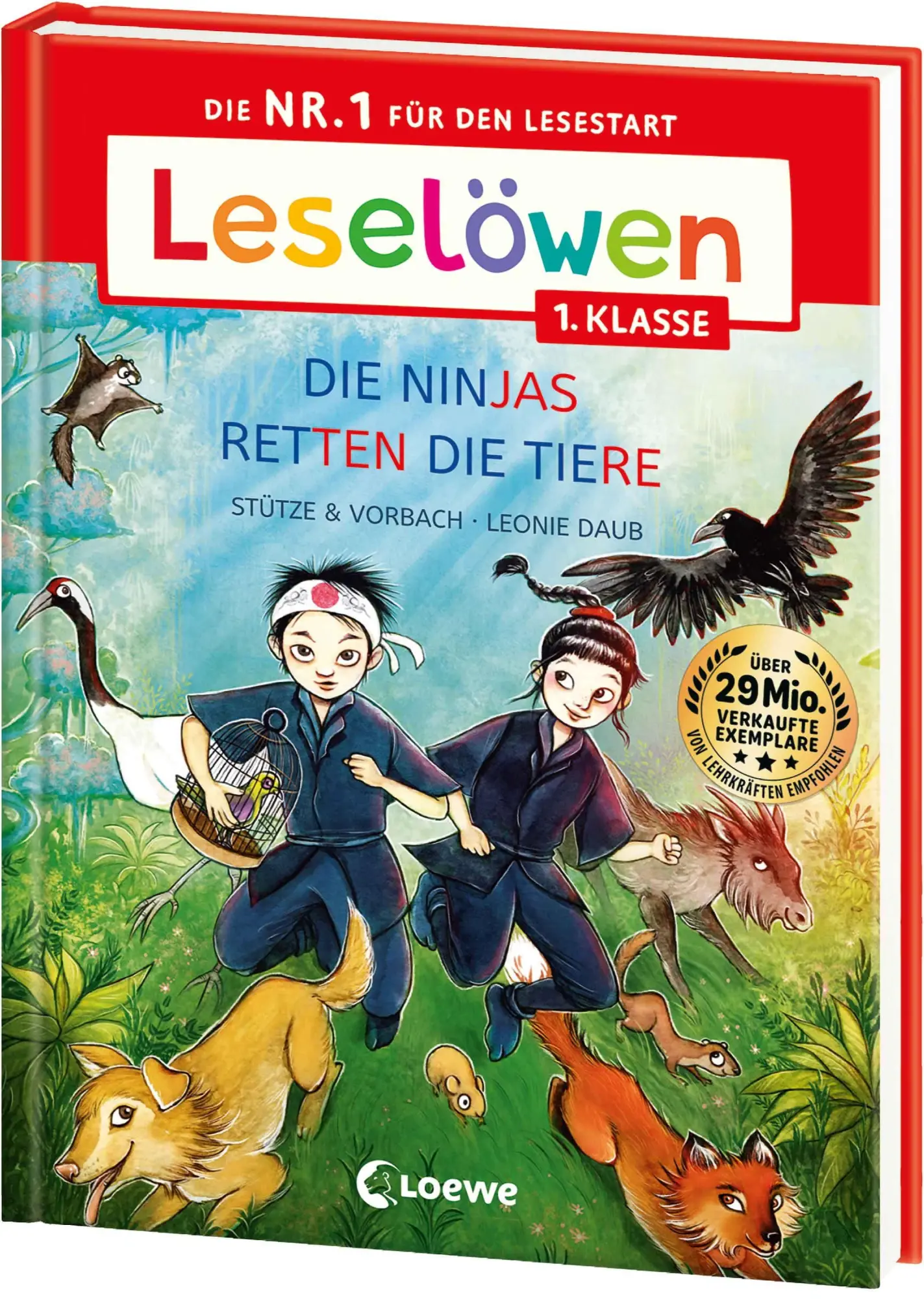 Bild: 9783743226067 | Leselöwen 1. Klasse - Die Ninjas retten die Tiere...