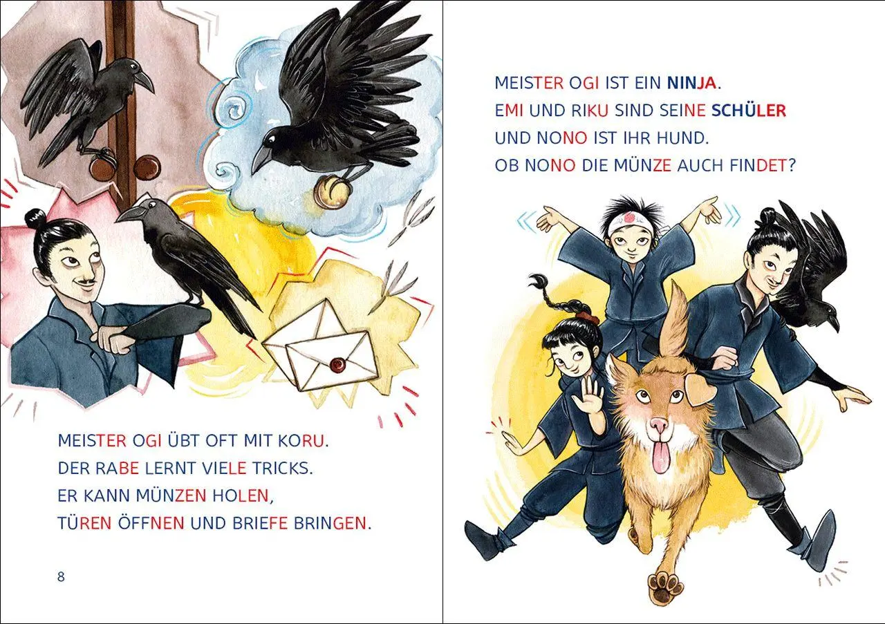 Bild: 9783743226067 | Leselöwen 1. Klasse - Die Ninjas retten die Tiere...