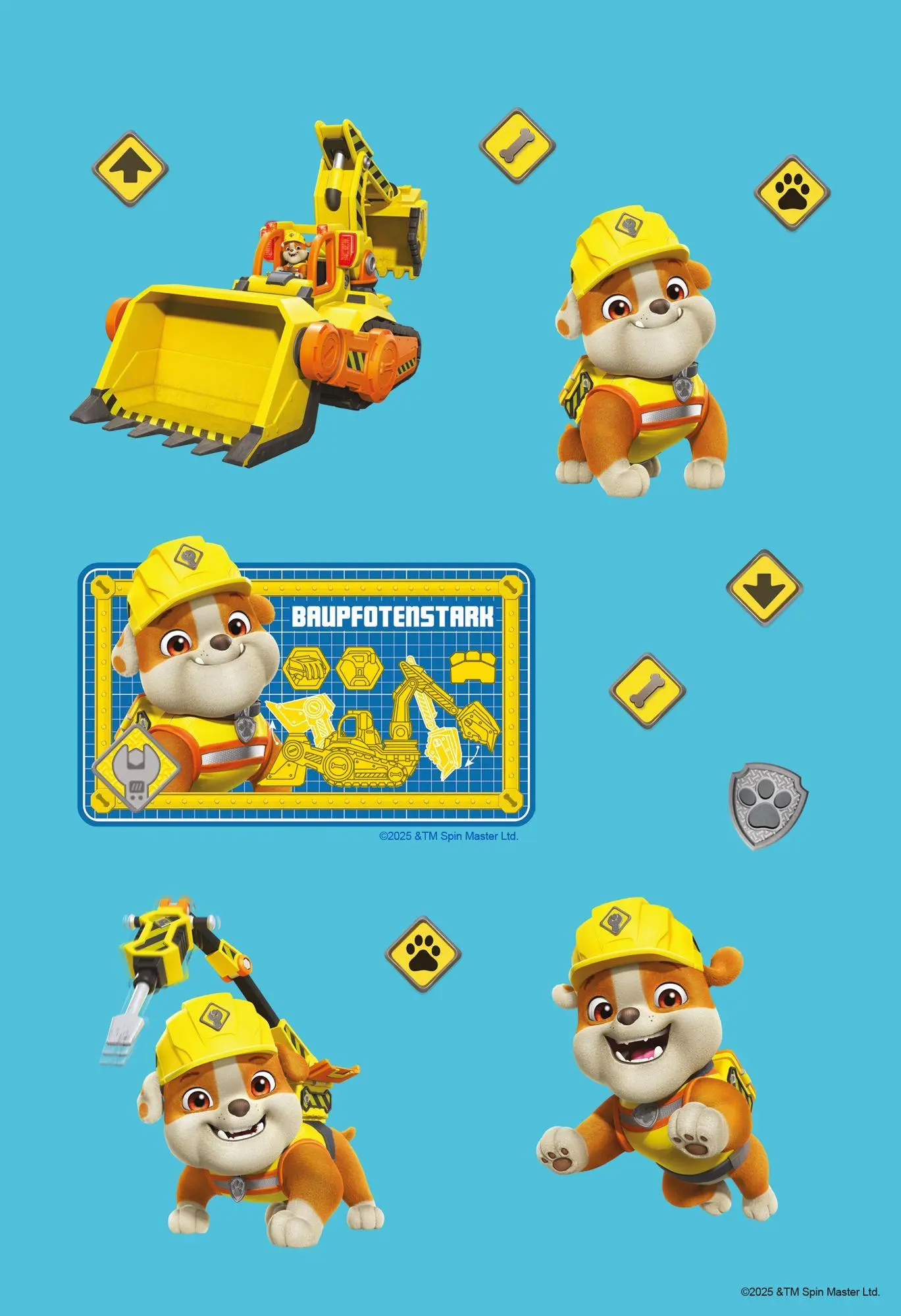 Bild: 9783833246067 | Rubble &amp; Crew: Superstarker Sticker- und Malspaß | Panini | Buch