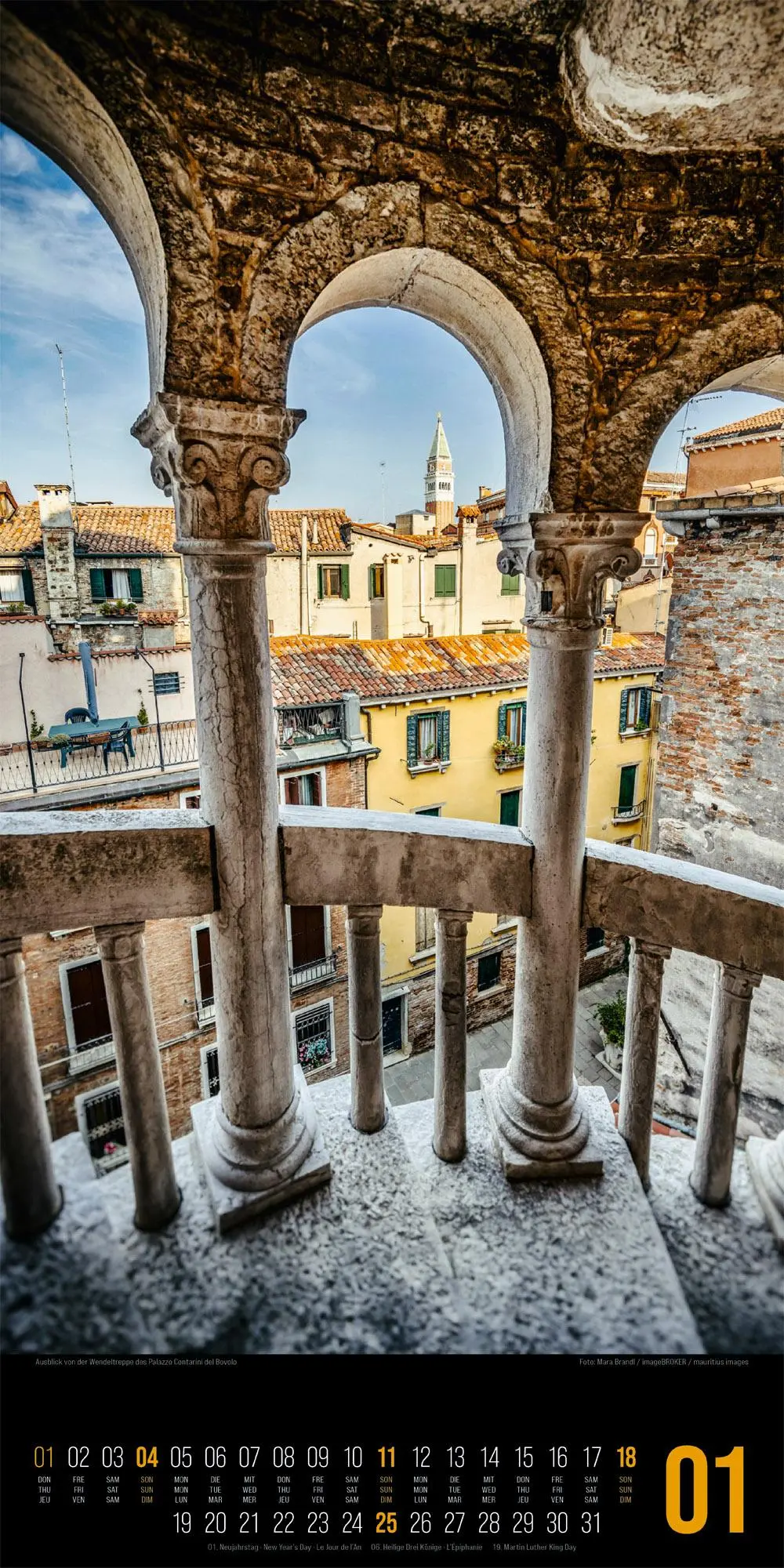 Bild: 9783838436067 | Inside Venezia Venedig-Kalender 2026 | Ackermann Kunstverlag GmbH