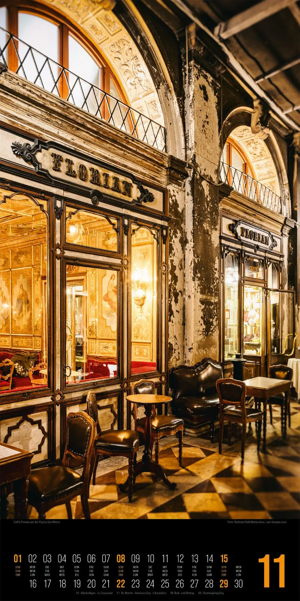 Bild: 9783838436067 | Inside Venezia Venedig-Kalender 2026 | Ackermann Kunstverlag GmbH