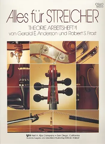 Cover: 9780849786167 | Alles für Streicher Band 1 Theorie Arbeitsheft Violoncello | Anderson