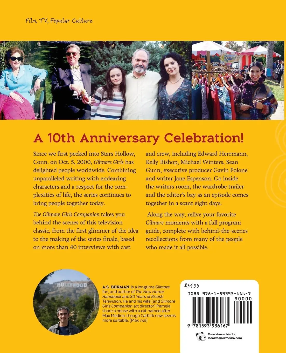 Rückseite: 9781593936167 | The Gilmore Girls Companion | A. S. Berman | Taschenbuch | Englisch