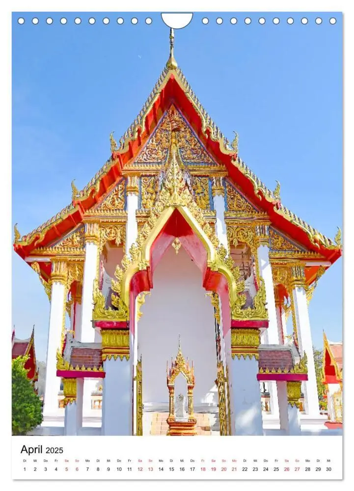 Bild: 9783435946167 | Wat Chalong - Tempel mit ganz speziellem Charme (Wandkalender 2025...