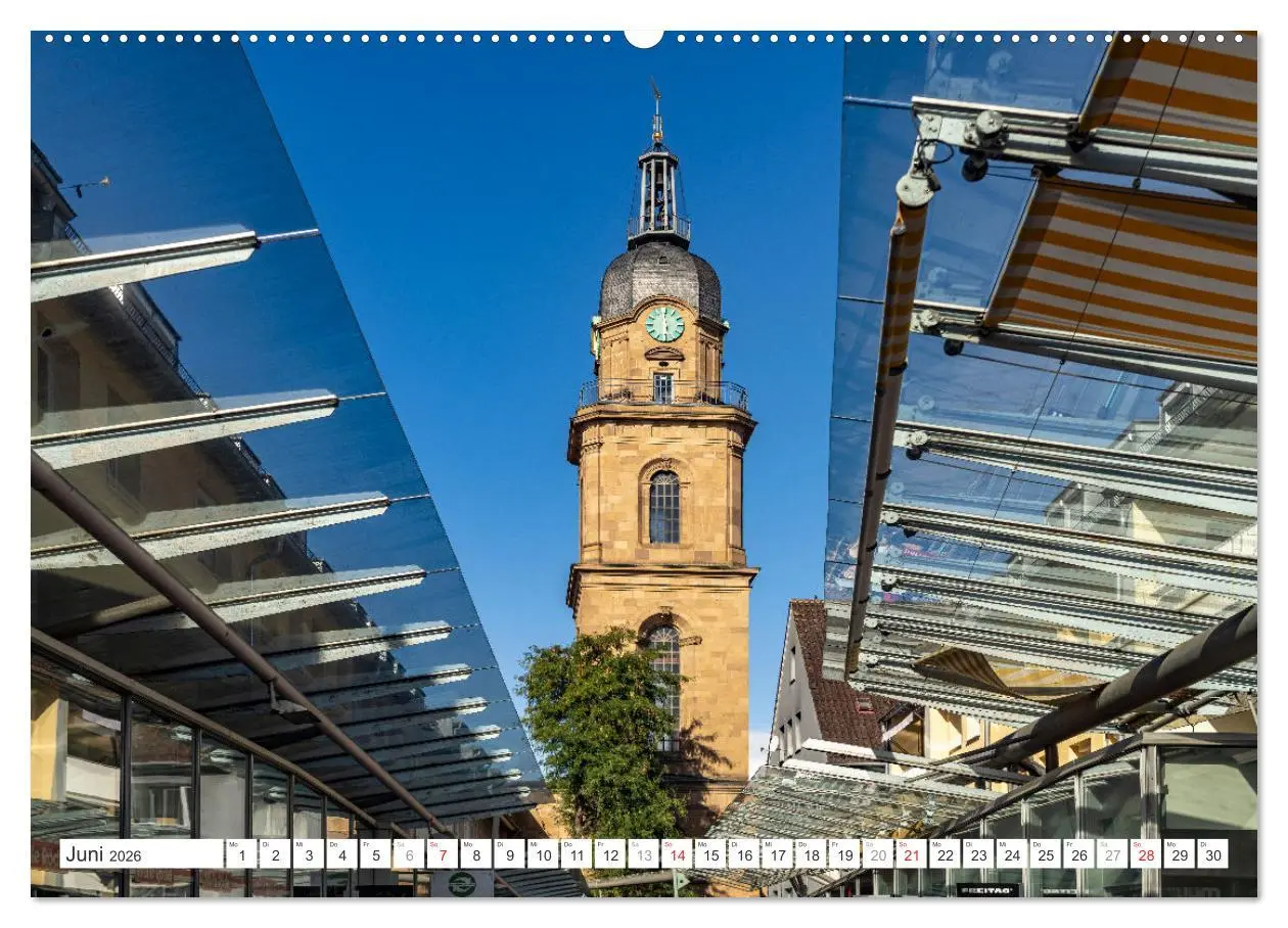 Bild: 9783457346167 | Baden-Württemberg - Heilbronn (hochwertiger Premium Wandkalender...