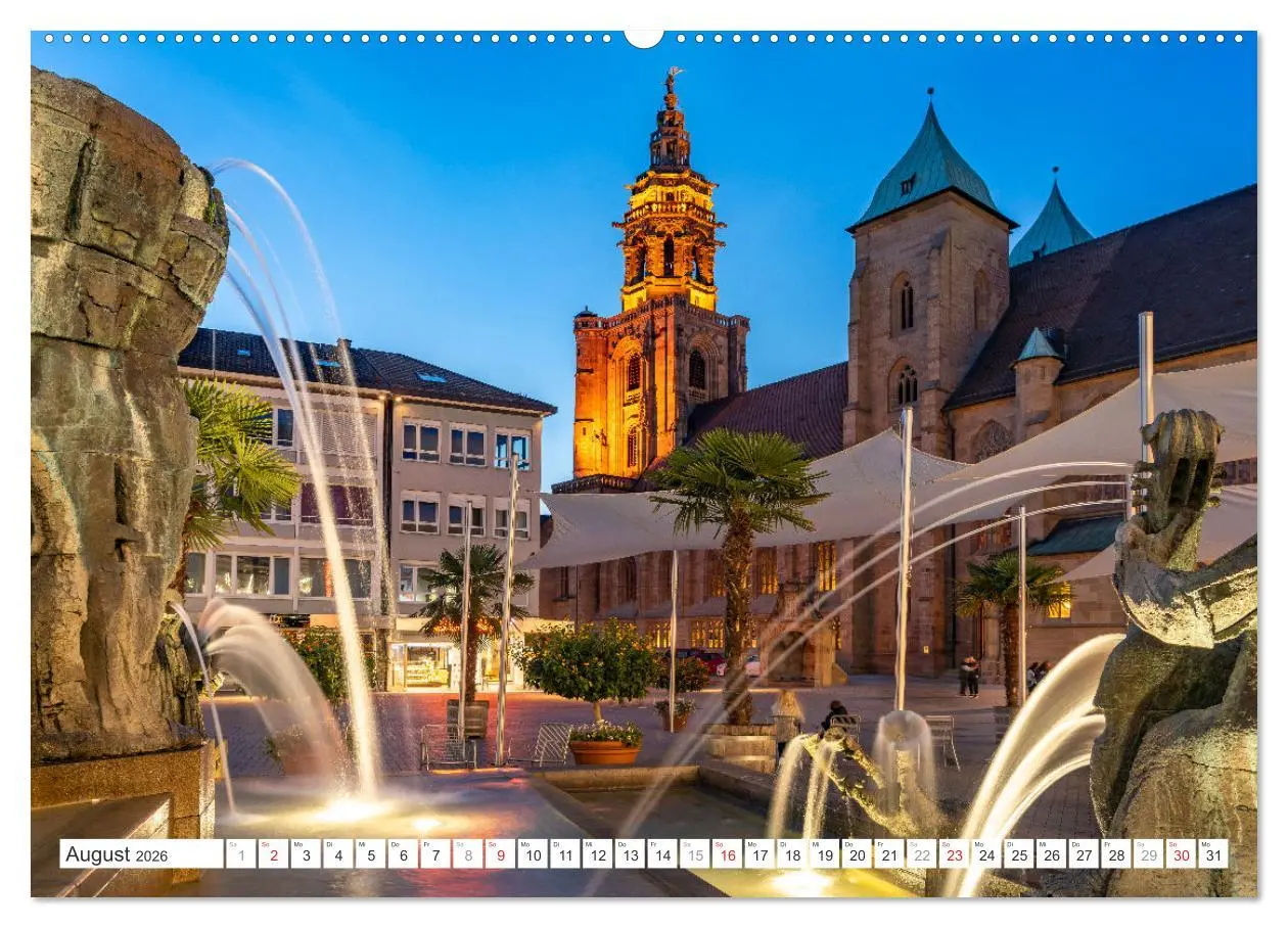 Bild: 9783457346167 | Baden-Württemberg - Heilbronn (hochwertiger Premium Wandkalender...