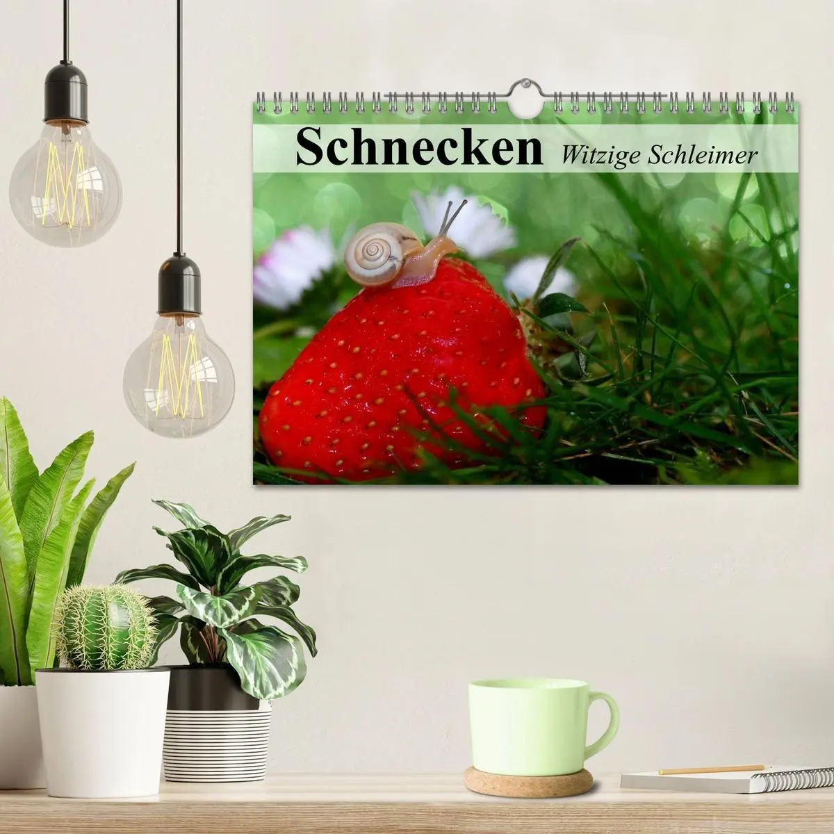 Bild: 9783516056167 | Schnecken. Witzige Schleimer (Wandkalender 2026 DIN A4 quer),...