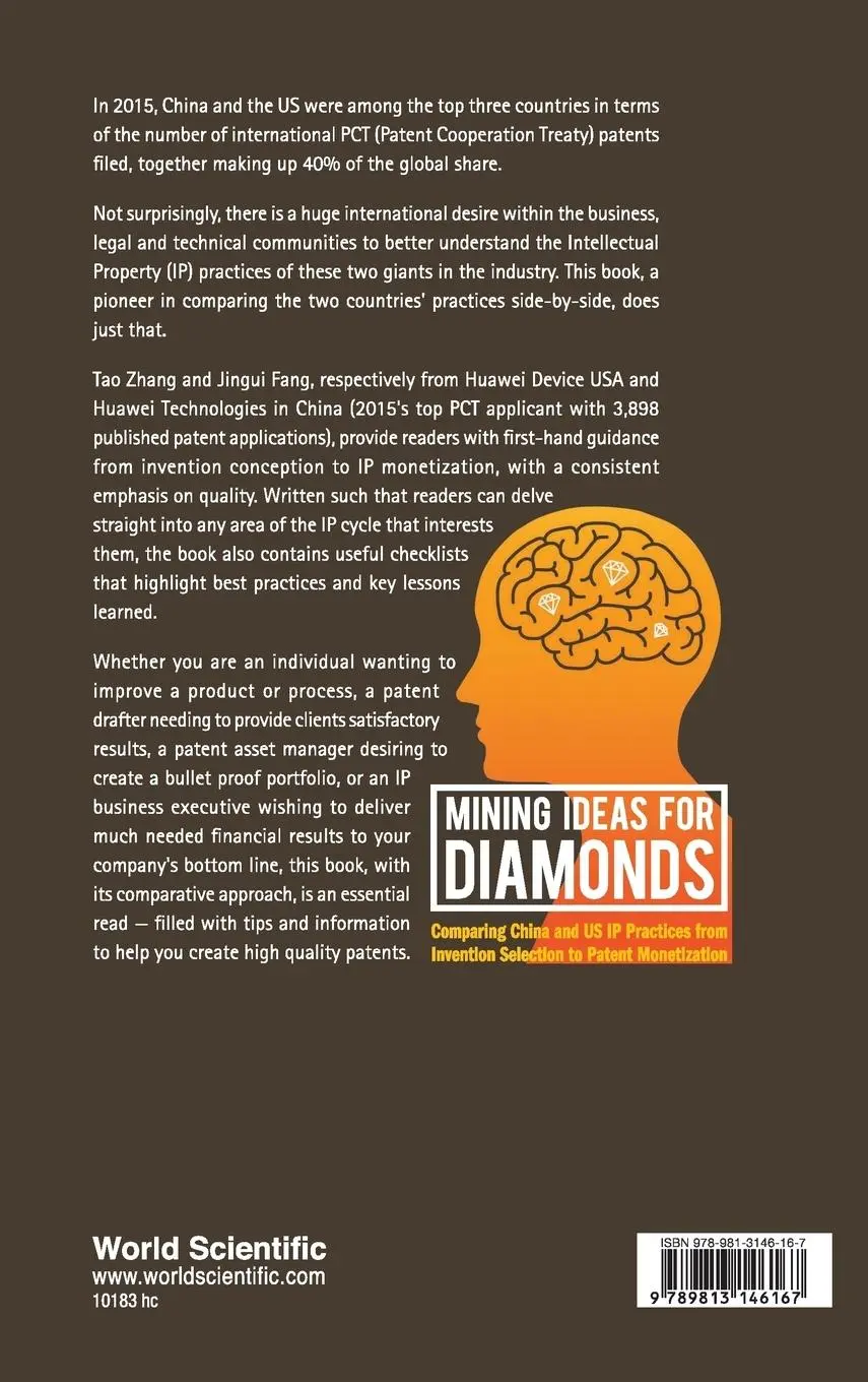 Rückseite: 9789813146167 | MINING IDEAS FOR DIAMONDS | Tao Zhang &amp; Jingui Fang | Buch | Gebunden
