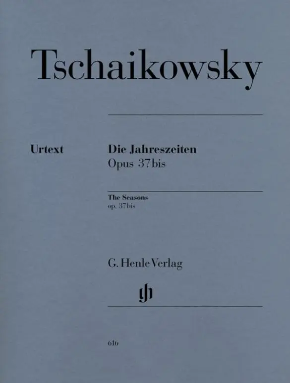 Cover: 9790201806167 | Die Jahreszeiten op. 37bis | Peter Iljitsch Tschaikowsky | Taschenbuch