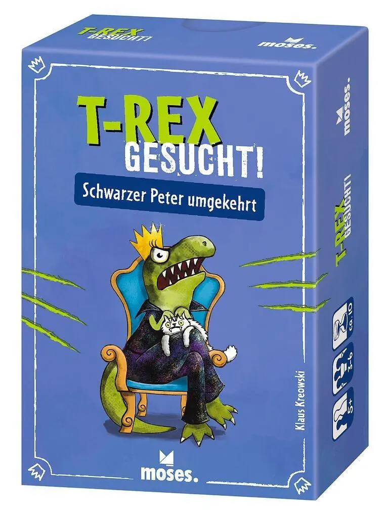 Cover: 4033477906267 | T-Rex gesucht! | Schwarzer Peter umgekehrt | Spiel | 90626 | Deutsch