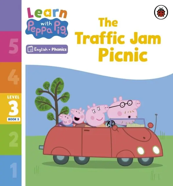 Cover: 9780241576267 | Learn with Peppa Phonics Level 3 Book 5 - The Traffic Jam Picnic...