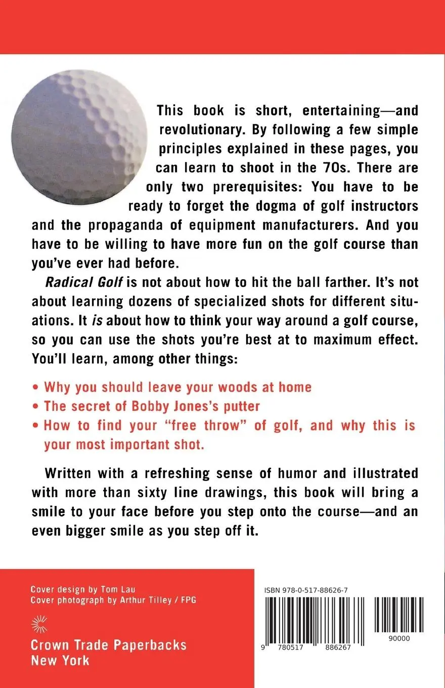Rückseite: 9780517886267 | Radical Golf | Michael Laughlin | Taschenbuch | Englisch | 1996