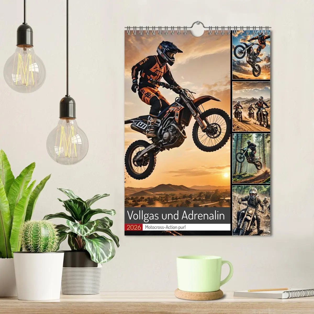 Bild: 9783457266267 | Vollgas und Adrenalin - Motocross-Action pur! (Wandkalender 2026...