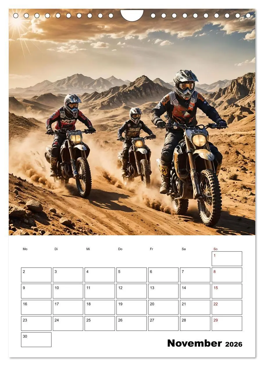 Bild: 9783457266267 | Vollgas und Adrenalin - Motocross-Action pur! (Wandkalender 2026...