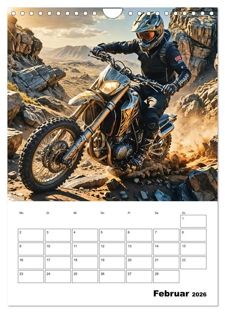 Bild: 9783457266267 | Vollgas und Adrenalin - Motocross-Action pur! (Wandkalender 2026...