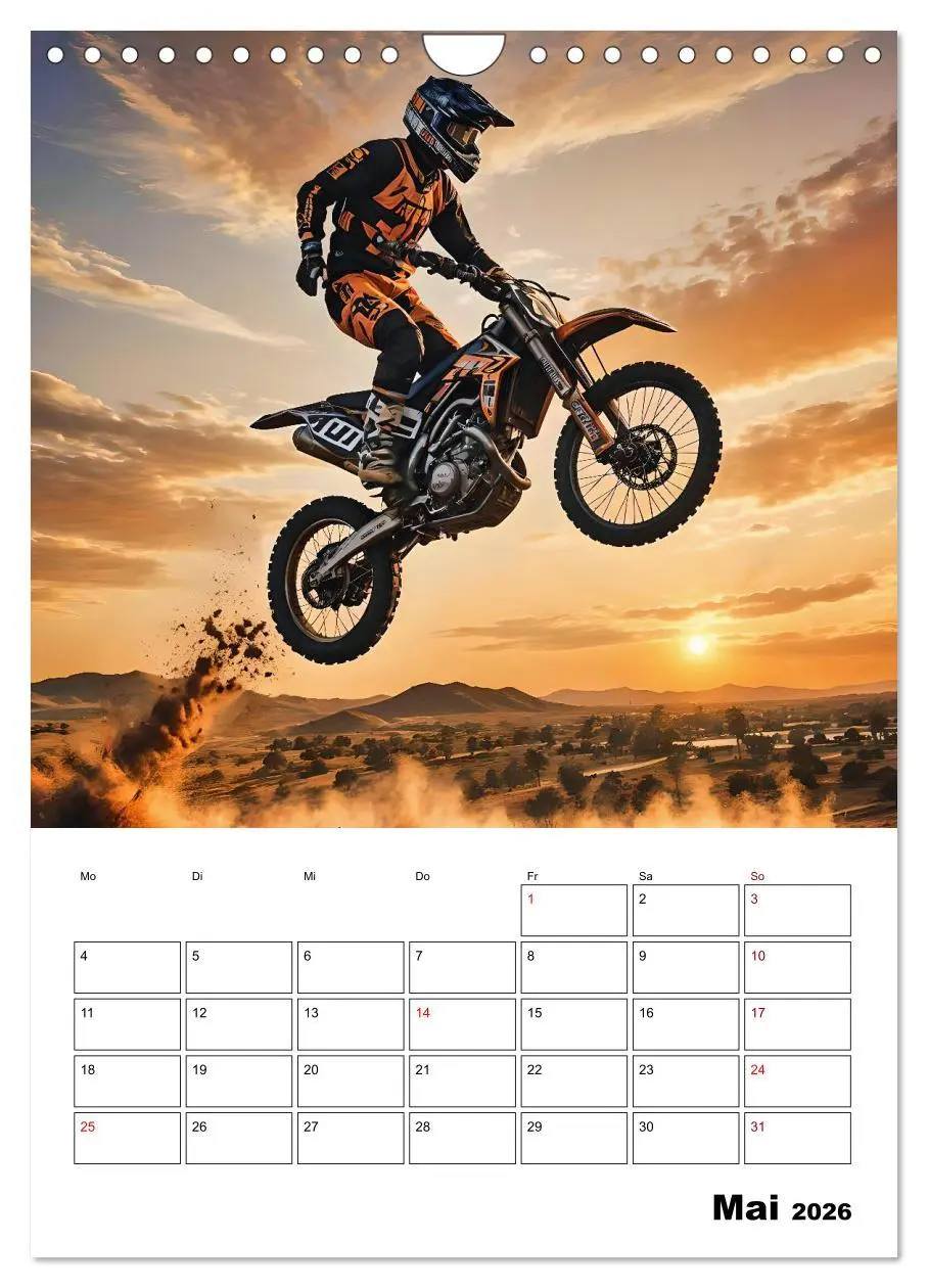 Bild: 9783457266267 | Vollgas und Adrenalin - Motocross-Action pur! (Wandkalender 2026...