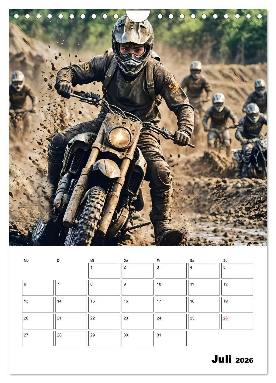 Bild: 9783457266267 | Vollgas und Adrenalin - Motocross-Action pur! (Wandkalender 2026...