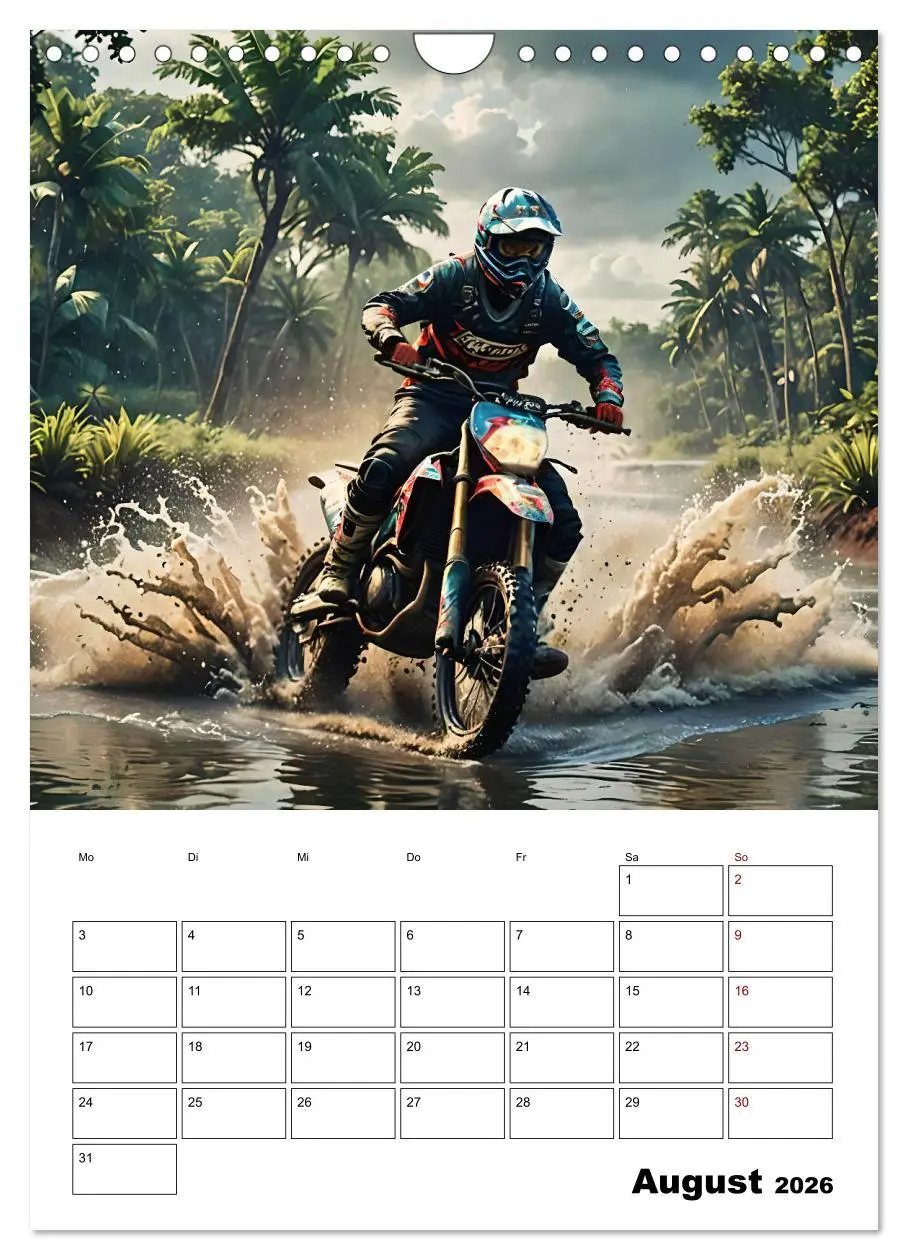 Bild: 9783457266267 | Vollgas und Adrenalin - Motocross-Action pur! (Wandkalender 2026...