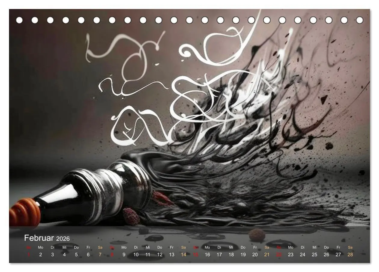 Bild: 9783457406267 | Arabische Kalligraphie in Kunstform (Tischkalender 2026 DIN A5...