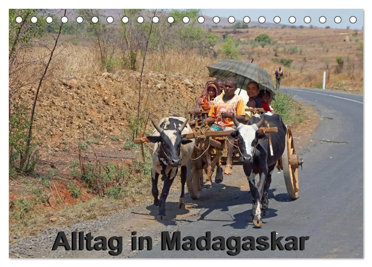 Cover: 9783457956267 | Alltag in Madagaskar (Tischkalender 2026 DIN A5 quer), CALVENDO...