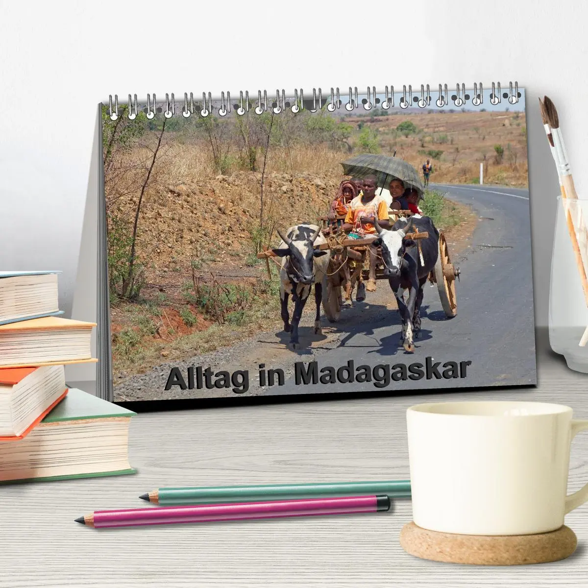 Bild: 9783457956267 | Alltag in Madagaskar (Tischkalender 2026 DIN A5 quer), CALVENDO...
