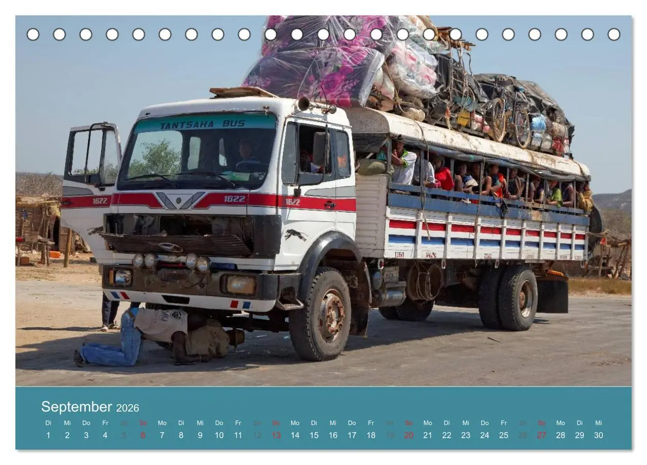 Bild: 9783457956267 | Alltag in Madagaskar (Tischkalender 2026 DIN A5 quer), CALVENDO...