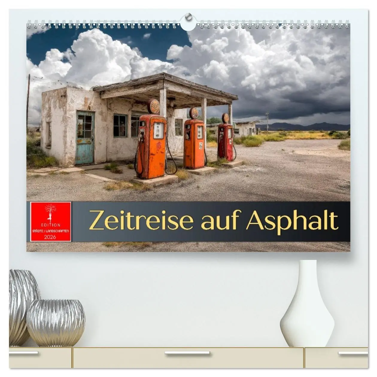 Cover: 9783516596267 | Zeitreise auf Asphalt (hochwertiger Premium Wandkalender 2026 DIN...