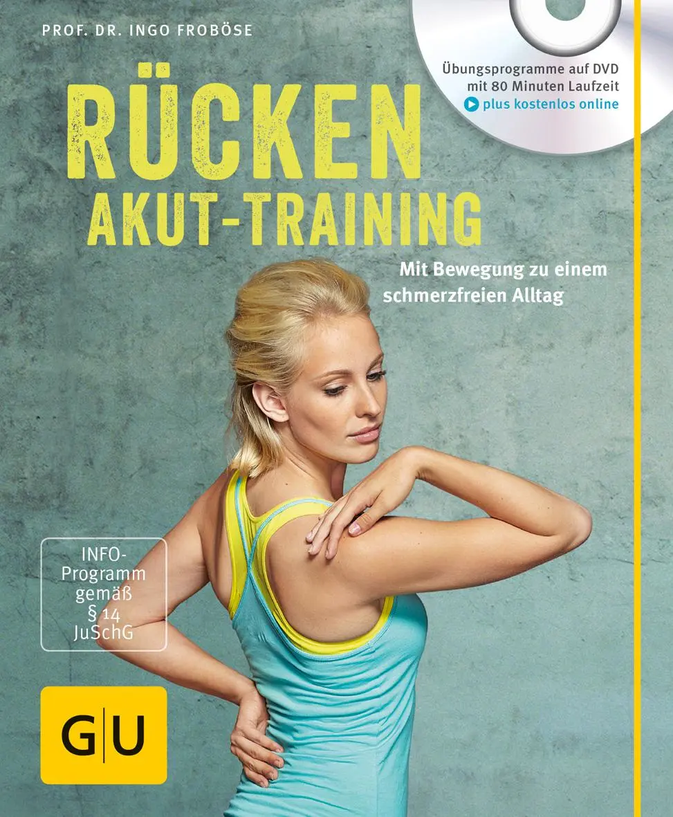 Cover: 9783833846267 | Rücken-Akut-Training (mit DVD) | Ingo Froböse | Taschenbuch | Fitness