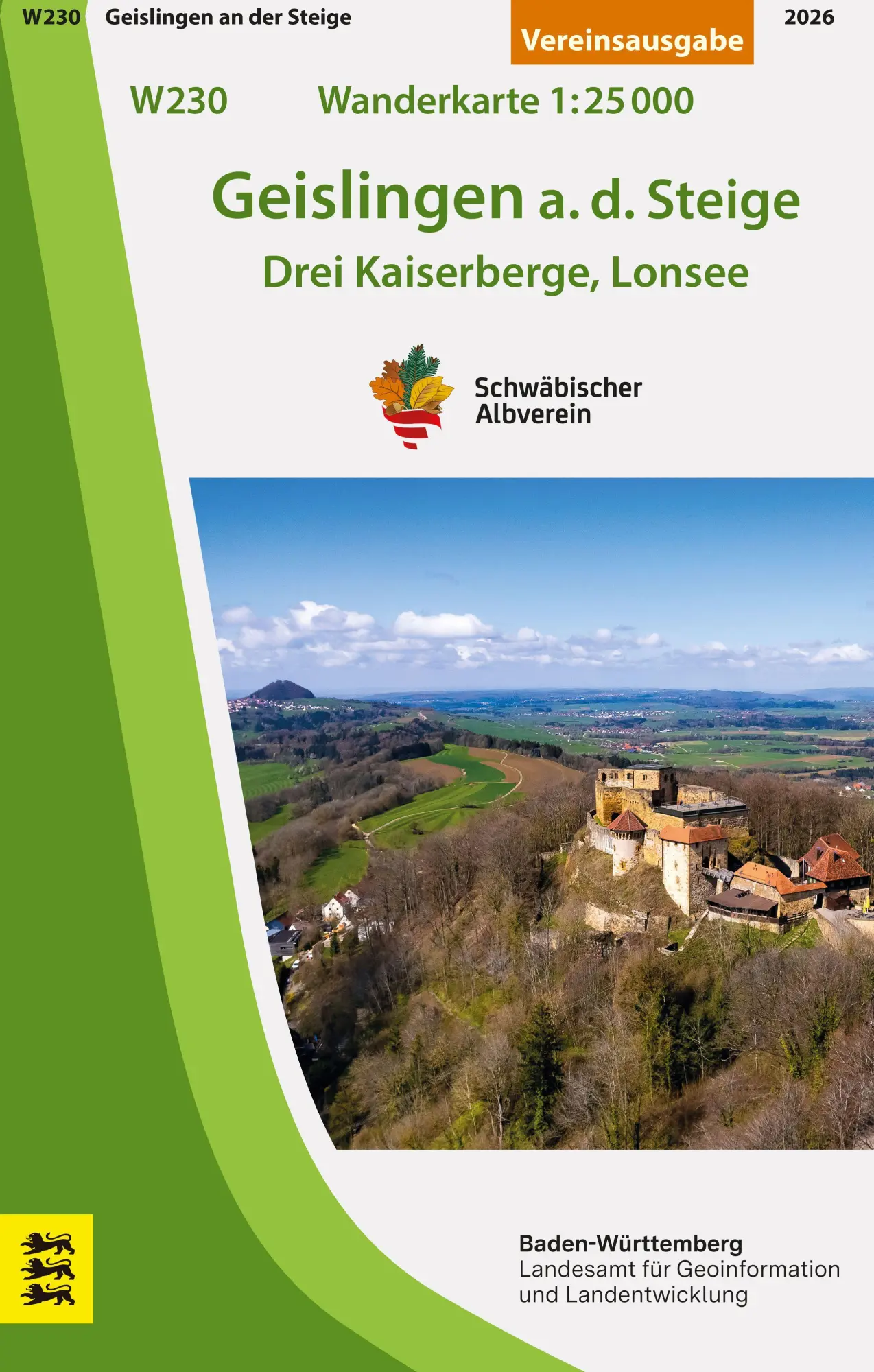 Cover: 9783947486267 | W230 Geislingen a. d. Steige - Drei Kaiserberge, Lonsee | V. | Deutsch