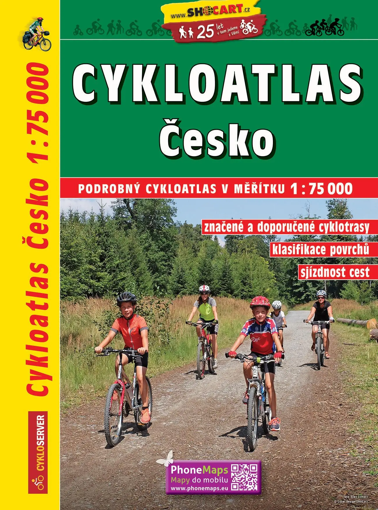 Cover: 9788072246267 | Cesko Cykloatlas 1:75.000 A4 | Shocart Radatlas | Taschenbuch | 328 S.