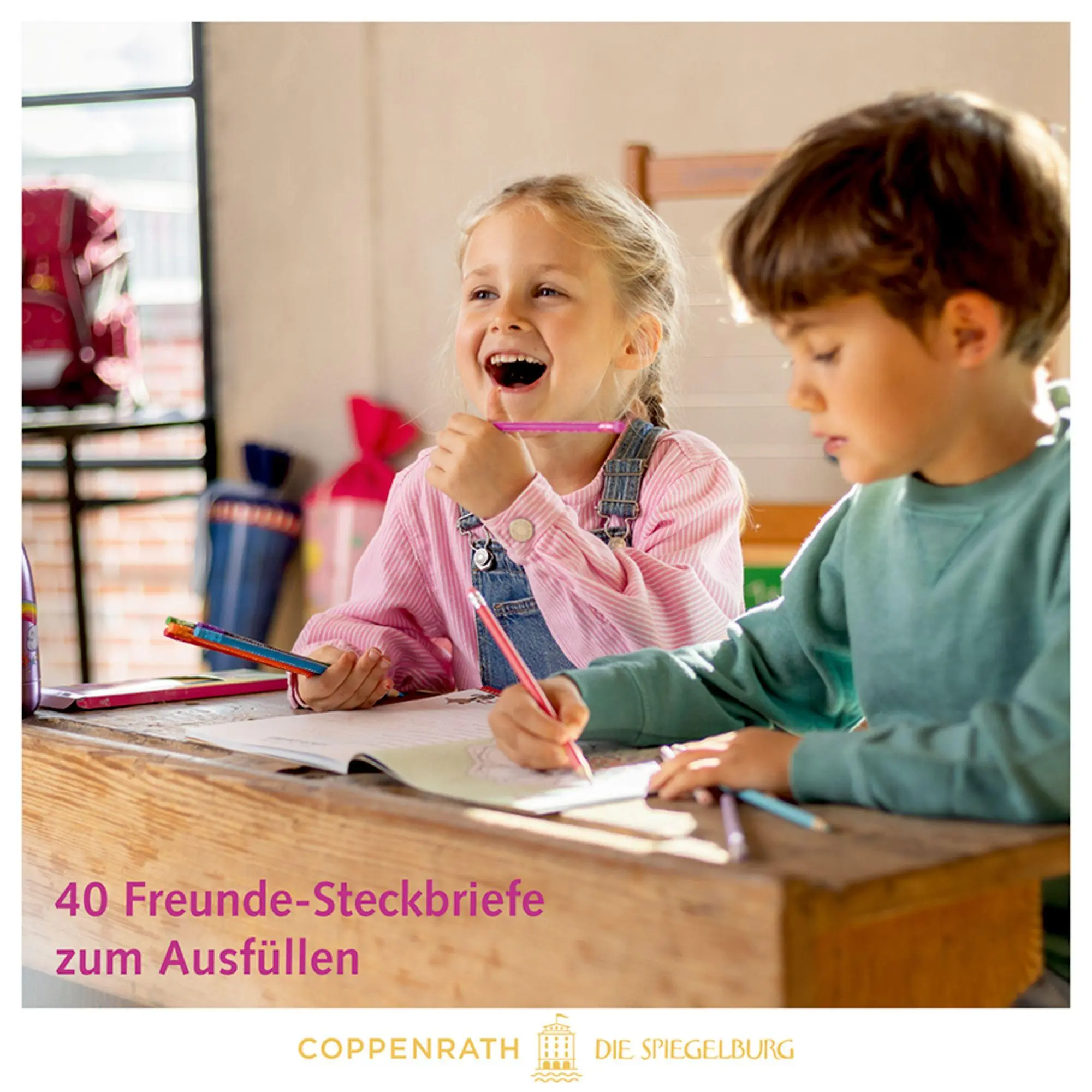 Bild: 4050003956367 | Freundebuch - Best friends | Mit Wendepailletten-Patch (Pferdefreunde)