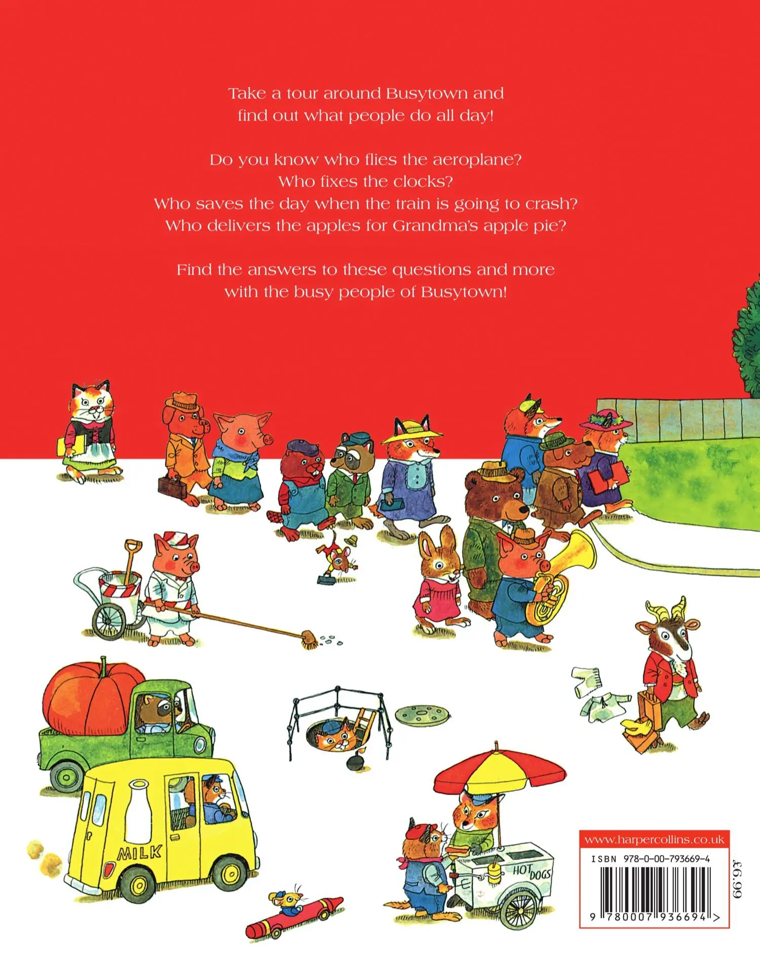 Rückseite: 9780007546367 | BUSIEST PEOPLE EVER PB | Richard Scarry | Taschenbuch | 48 S. | 2014