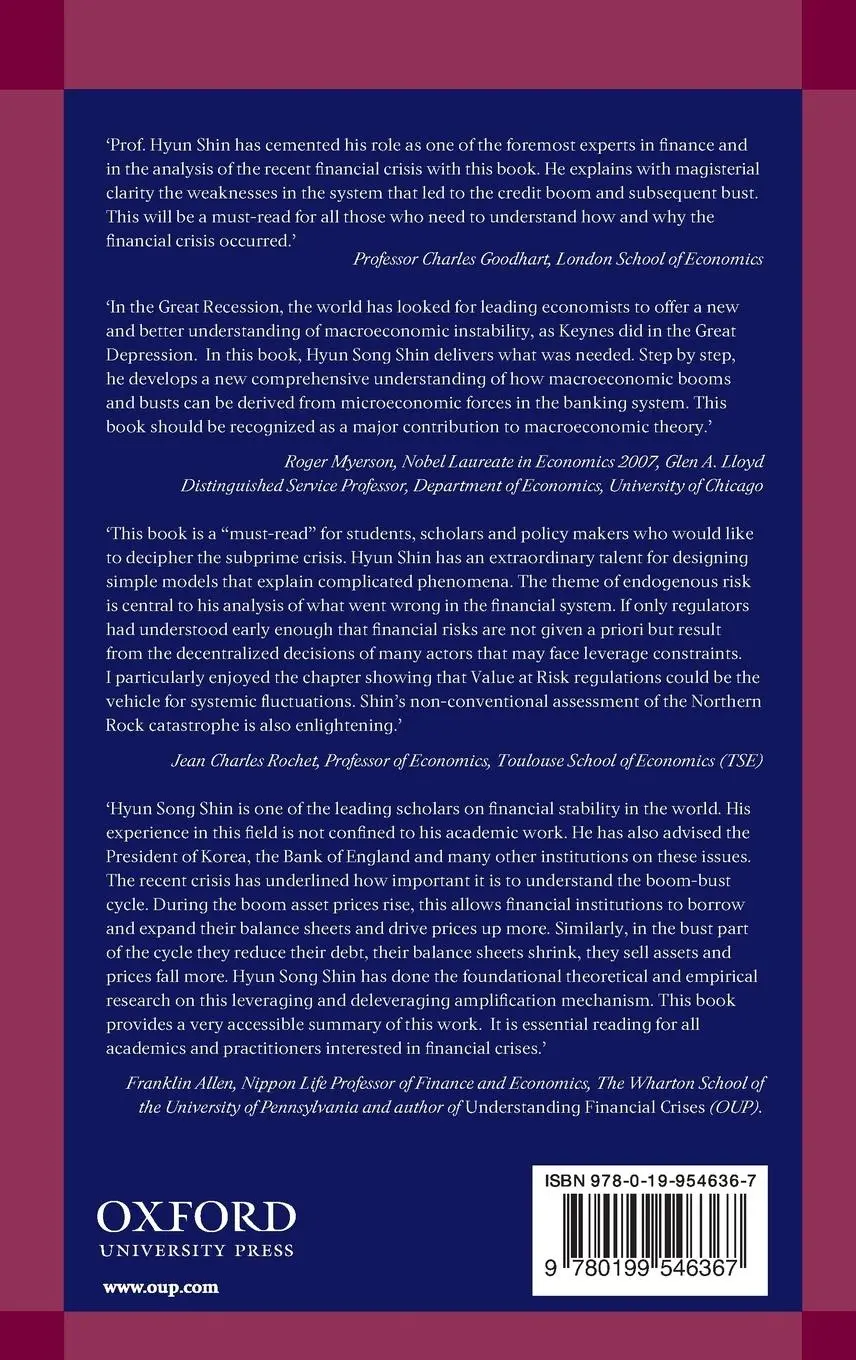 Rückseite: 9780199546367 | Risk and Liquidity | Hyun Song Shin | Buch | Gebunden | Englisch
